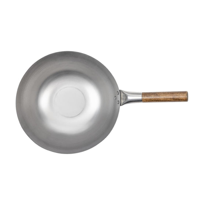 London Wok Flat Bottom Wok 305mm London Wok