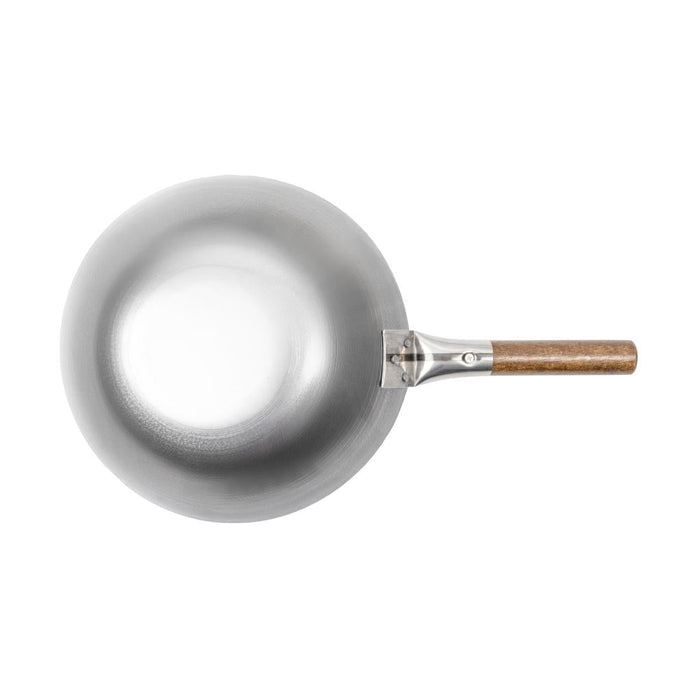 London Wok Flat Bottom Wok 305mm London Wok