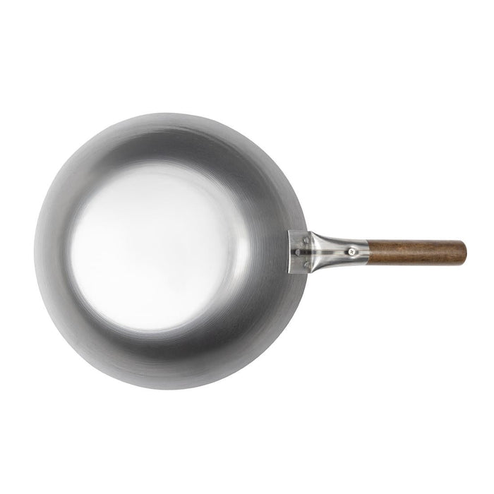 London Wok Flat Bottom Wok 330mm London Wok