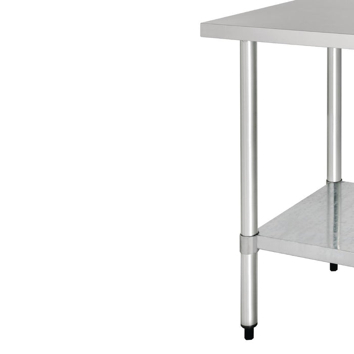 Vogue Stainless Steel Prep Table 900mm Vogue