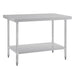 Vogue Stainless Steel Prep Table 1200mm Vogue