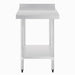 Vogue Stainless Steel Table with Upstand 600mm Vogue