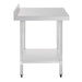 Vogue Stainless Steel Table with Upstand 600mm Vogue