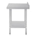 Vogue Stainless Steel Table with Upstand 900mm Vogue