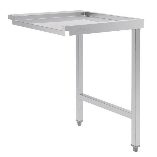 Vogue Pass Through Dishwash Table Left 600mm Vogue