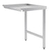 Vogue Pass Through Dishwash Table Left 600mm Vogue