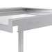 Vogue Pass Through Dishwash Table Left 600mm Vogue