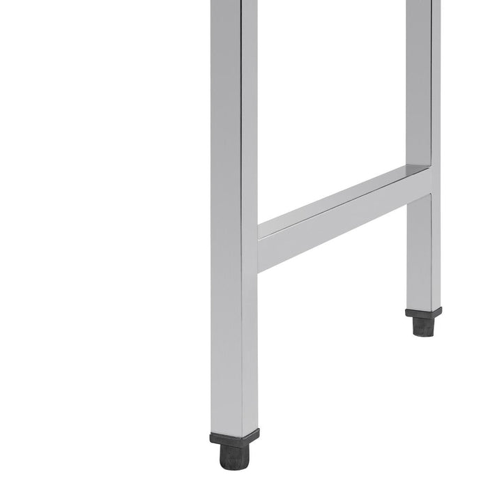 Vogue Pass Through Dishwash Table Left 600mm Vogue