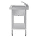Vogue Stainless Steel Midi Pot Wash Sink with Undershelf Vogue