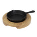 Olympia Hevea Board for Cast Iron Dish 115mm Olympia