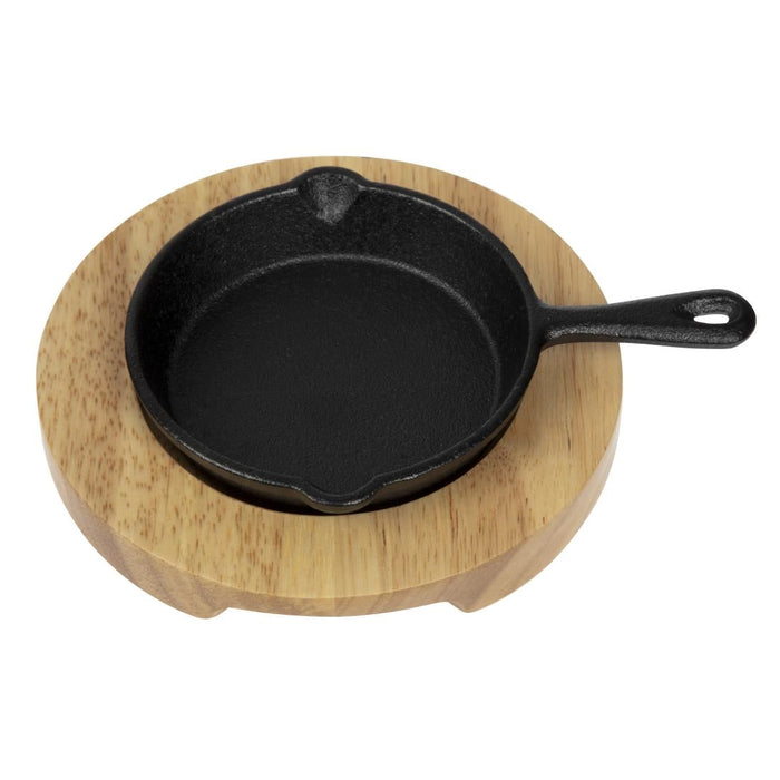 Olympia Mini Cast-Iron Round Pan 11cm Olympia