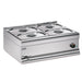 2kW Wet Heat. 4x GN 1/2 pans included