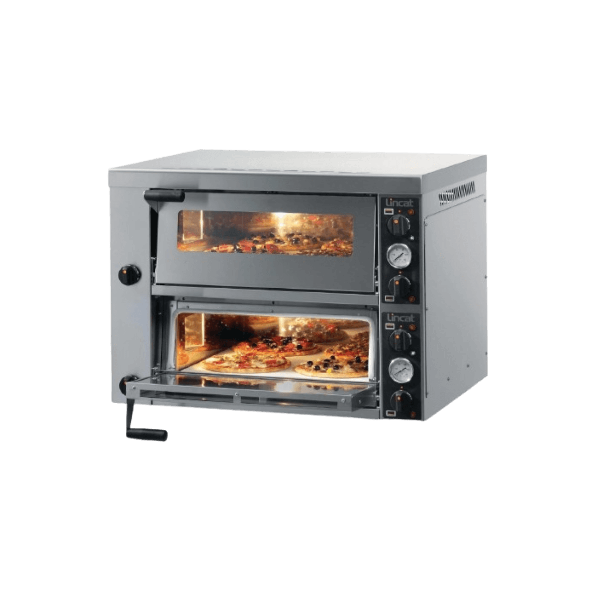 LINCAT Double Deck Pizza Oven PO425-2 — Canmac Catering Equipment