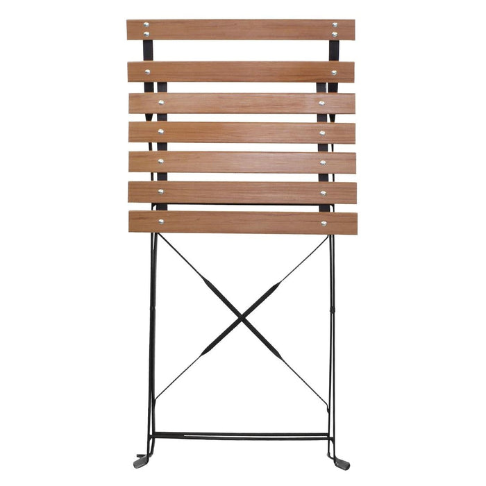 Bolero Faux Wood Bistro Chair (2 Pack) Bolero