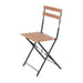 Bolero Faux Wood Bistro Chair (2 Pack) Bolero