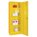 COSHH Cabinet Single Door Yellow 20Ltr Elite Lockers
