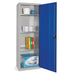 Storage Locker Blue 3 Shelves Blue Elite Lockers