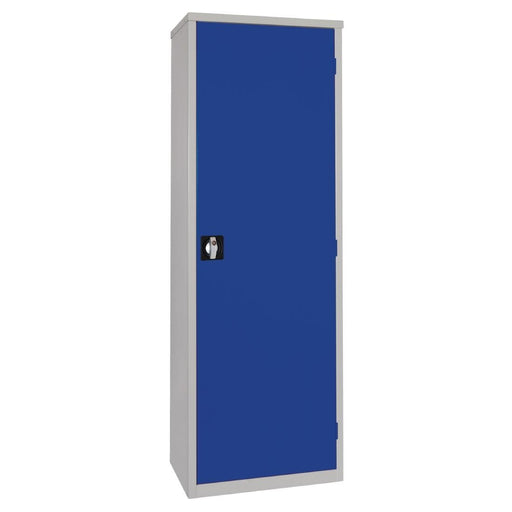 Colour: Blue. 1 long shelf and 3 short