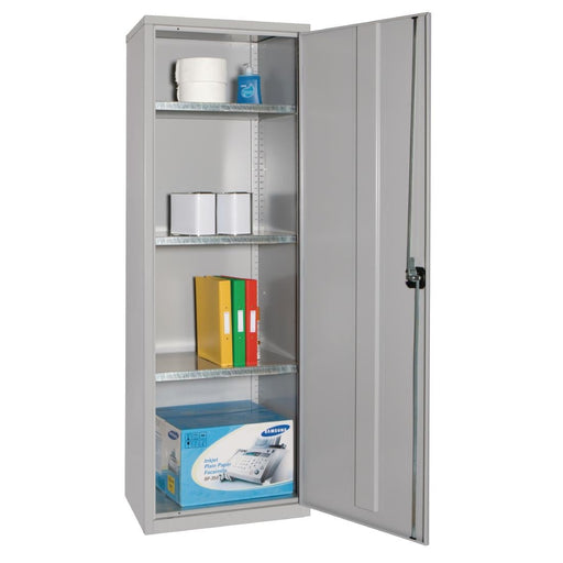 Storage Locker Grey 3 Shelves Grey Elite Lockers