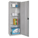 Storage Locker Grey 3 Shelves Grey Elite Lockers