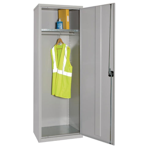 Wardrobe Locker Grey 610mm Elite Lockers