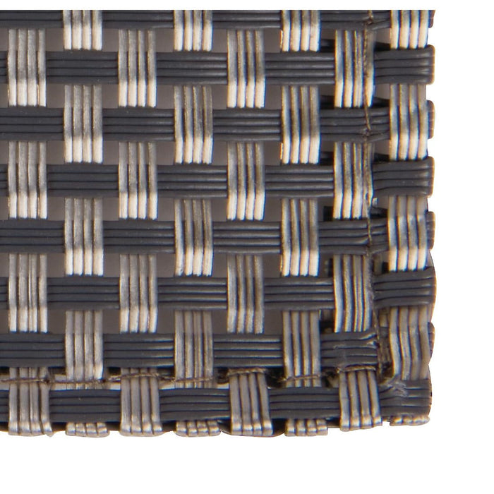 APS PVC placemat Silver And Grey (6 Pack) APS