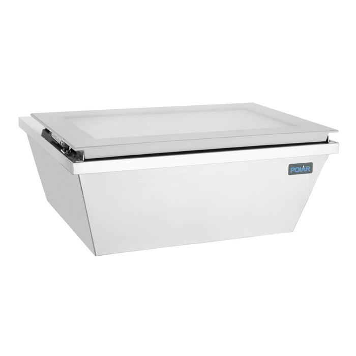 Polar G-Series Countertop Ice Cream Freezer 4x Napoli Pans Polar