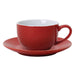 Olympia Cafe Saucer Red 158mm 6 1/4" (12 Pack) Olympia