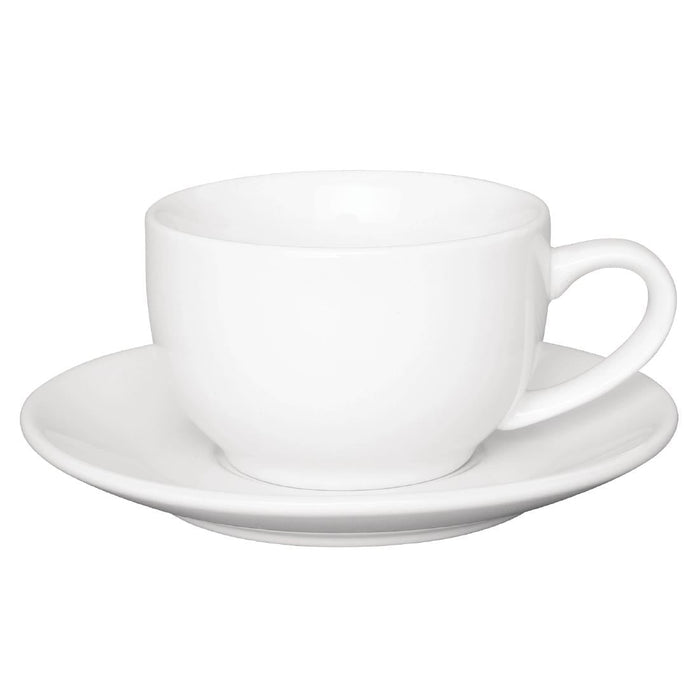 Olympia Cafe Coffee Cup White 230ml 8fl oz (12 Pack) Olympia