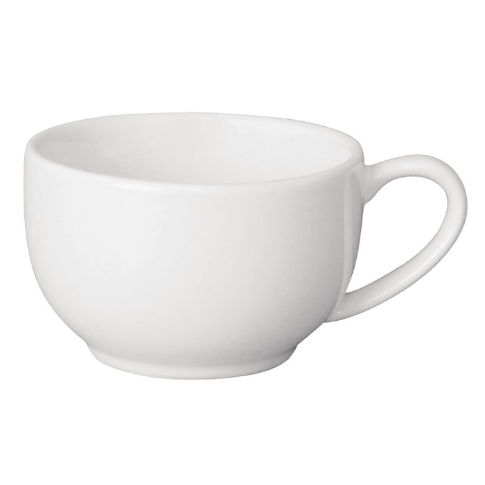 Olympia Cafe Coffee Cup White 230ml 8fl oz (12 Pack) Olympia