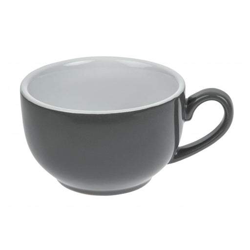 Olympia Cafe Coffee Cup Charcoal - 230ml 8fl oz (12 Pack) Olympia