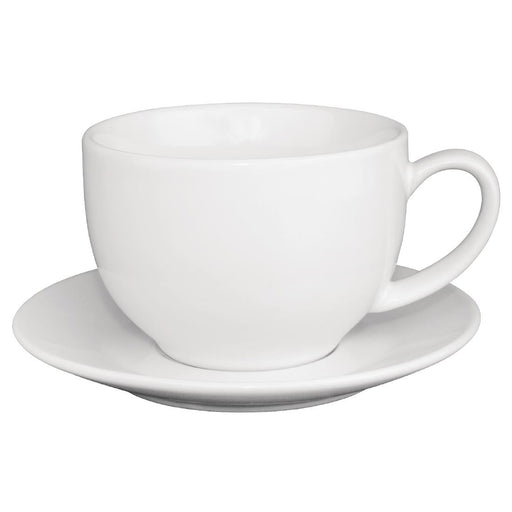 Olympia Cafe Cappuccino Cup White 340ml 11.5fl oz (12 Pack) Olympia