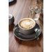 Olympia Cafe Saucer Charcoal 158mm 6 1/4" (12 Pack) Olympia