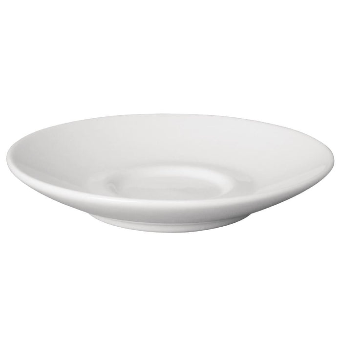 Olympia Cafe Espresso Saucer White (12 Pack) Olympia