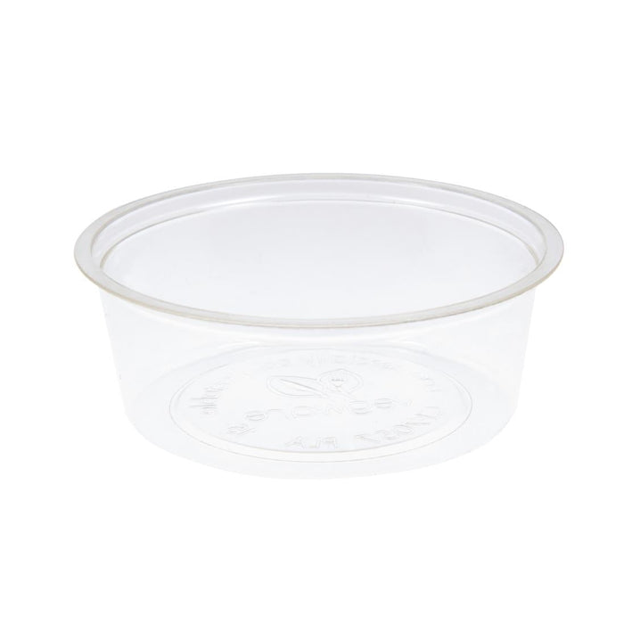 Vegware Compostable Cold Portion Pot Lids 59ml / 2oz and 118ml / 4oz Vegware