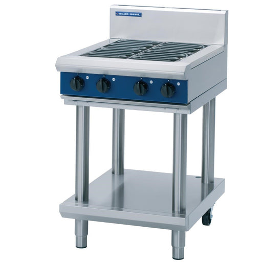 Blue Seal Evolution Leg Stand Cooktop 4 Element Electric 600mm E514D-LS Blue Seal