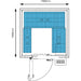 Foster Advantage Walk In Freezer Integral ADV1818 LT INT Foster Refrigerator