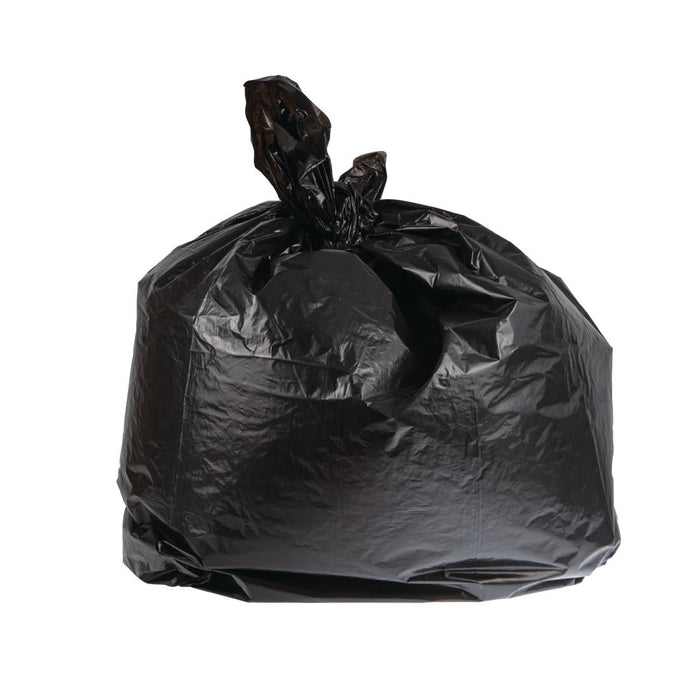 Jantex Heavy Duty Bin Bags Black 70Ltr (100 Pack) Jantex