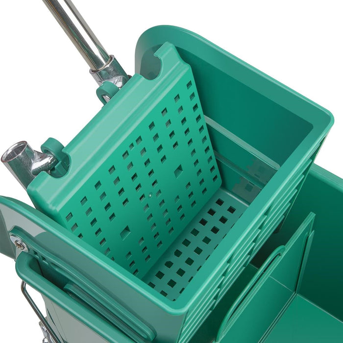 Jantex Kentucky Green Mop Bucket and Wringer 20Ltr Jantex