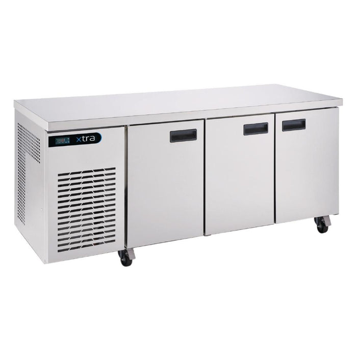 Stainless steel Exterior and Aluminium Interior. 1/1 Gastronorm compatible. Usable capacity: 376Ltr