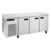 Stainless steel Exterior and Aluminium Interior. 1/1 Gastronorm compatible. Usable capacity: 376Ltr