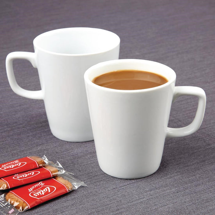 Olympia Athena Latte Mugs 300ml/10oz (12 Pack) Olympia