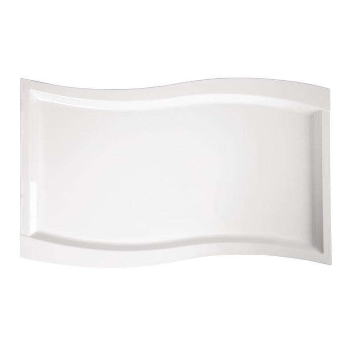 APS Wave Melamine Platter White GN 1/1 APS