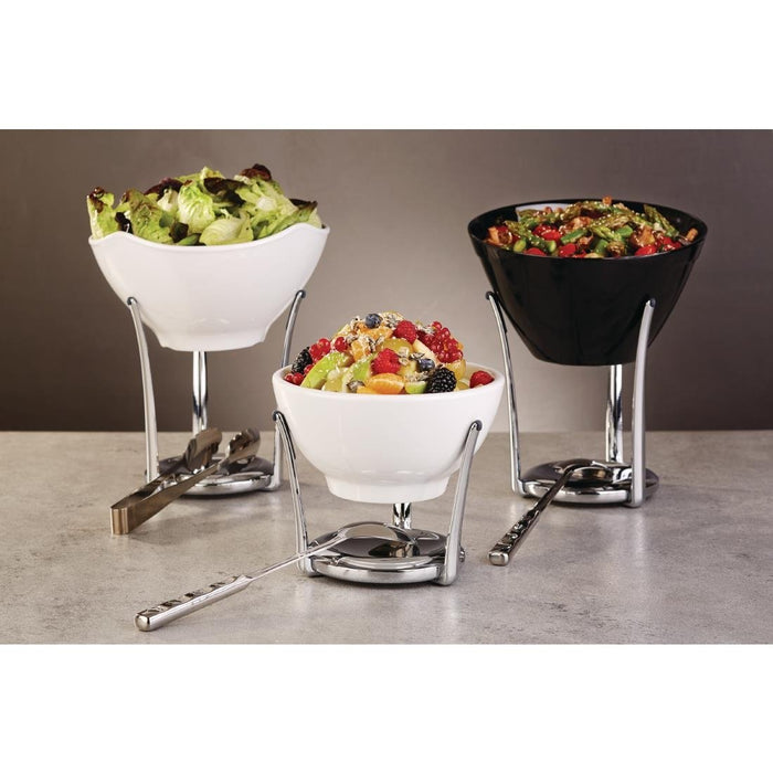 APS Balance Melamine Bowl Black 245mm APS