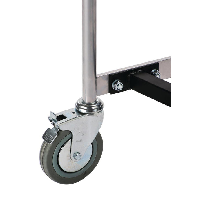 Heavy Duty Z Garment Rail Commercial Hangers