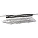 Heavy Duty Z Garment Rail With 25 Anti Theft Hangers Commercial Hangers