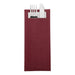 Europochette Burgundy Cutlery Pouch with White Napkin (500 Pack) Europochette