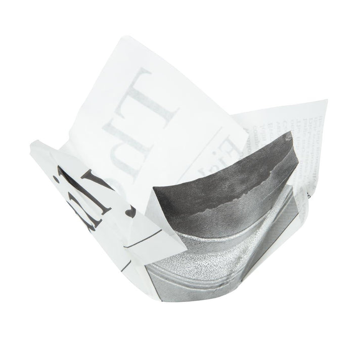 Grease-Resistant Paper Chip Crowns Newspaper Print (1100 Pack) Chevler