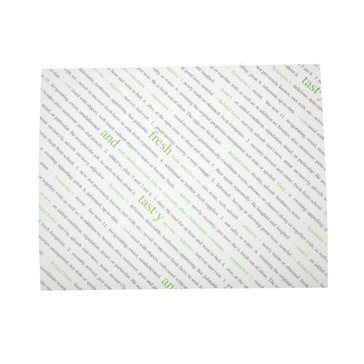 255(W) x 203(L)mm | 10 x 8". Pack Quantity: 500