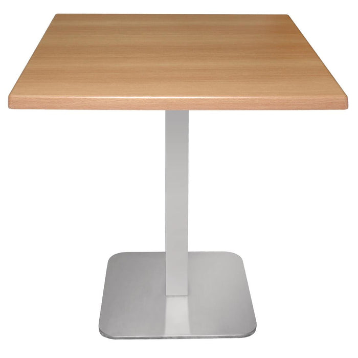 Bolero Square Stainless Steel Table Base Bolero